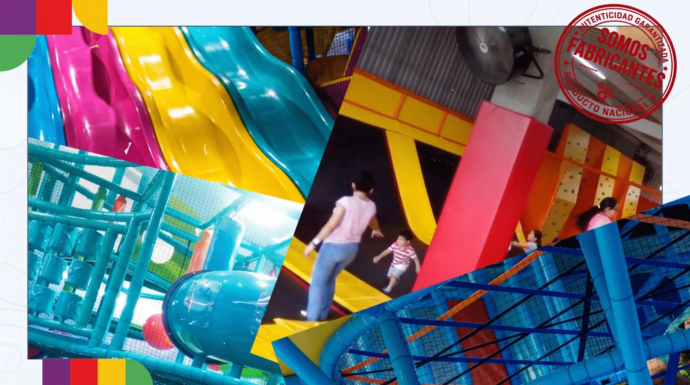 Cientos de proyectos de juegos infantiles diseñados e instalados en toda la República Mexicana