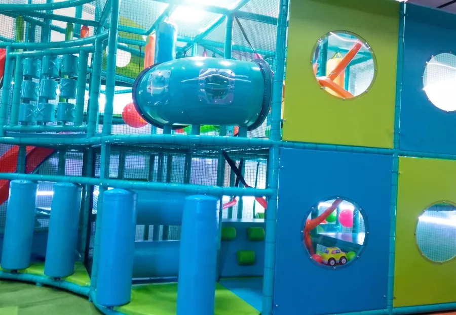 Estructura modular escalable de juegos infantiles